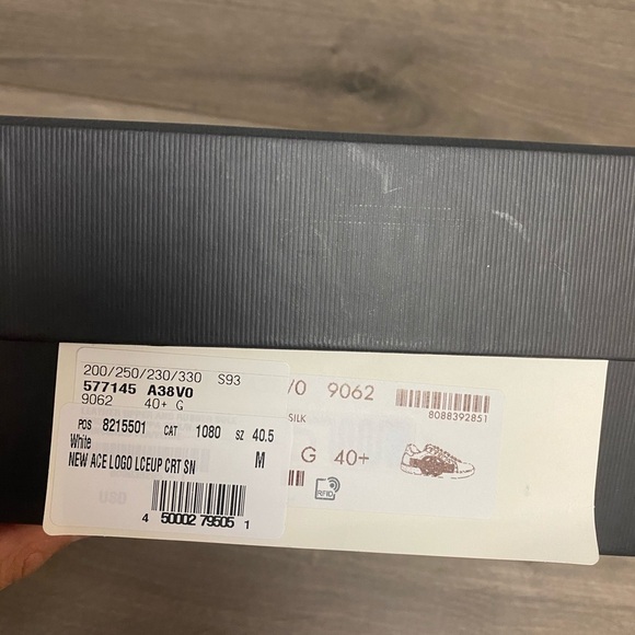 Gucci | Interlocking G Ace Sneakers Size 10.5 NEW - Picture 11 of 12